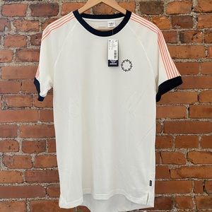White S/S Adidas Club Jersey